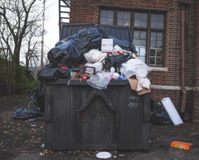 garbage bin